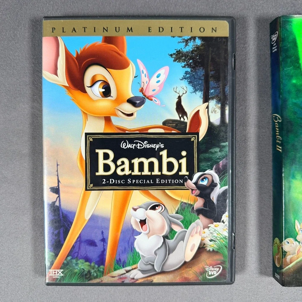 Disney DVD Lot Bambi Lady and the Tramp Alice in Wonderland Special Editions - Picture 11 of 16
